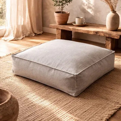 Chairs for hospitalities & contracts - Linen Cru | Poufs and floor cushions - ARTISAN BY MF