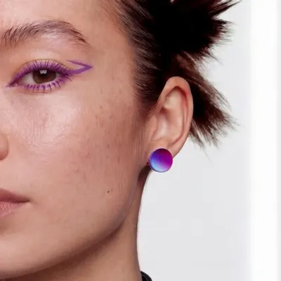 Bijoux - Boucles d'oreilles GAME Midnight Blue - TELLMEE