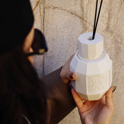 Scent diffusers - SAFRRON CARDAMOM - FRAGRANCE DIFFUSER - FLAMME D'ÉLIXIR