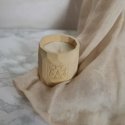 Bougies - BOUGIE PARFUMÉE AU JASMIN ET À L'ABRICOT - FLAMME D'ÉLIXIR