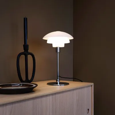 Table lamps - Morph D21 opal table lamp - DYBERG LARSEN