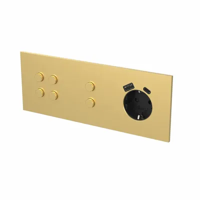 Recessed lighting - LIGHT AND BUTTON | ROUND BUTTON - FEDE