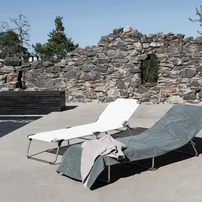 Lawn armchairs - Amigo Sun Lounger – Comfort Meets Practicality - FIAM SRL