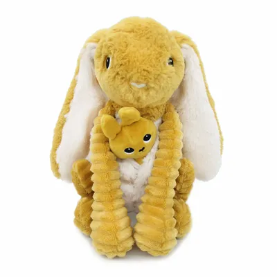 Cadeaux - Lapin Toudou maman et son bébé - Les Ptipotos - LES DEGLINGOS