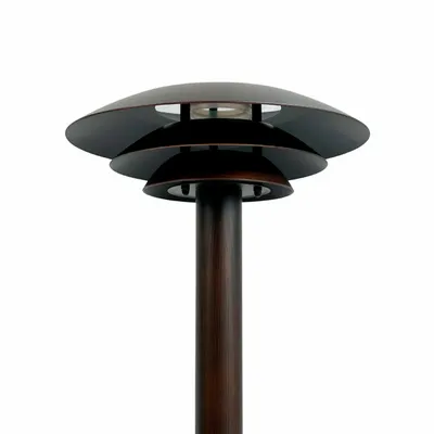 Outdoor floor lamps - DL25 path lamp copper look outdoor - DYBERG LARSEN