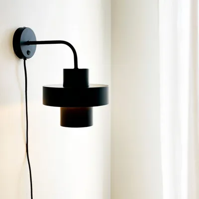 Wall lamps - Stoke Black Wall lamp - DYBERG LARSEN