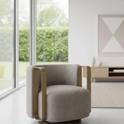 Armchairs - OUVEA armchair - EMPREINTE DU TEMPS