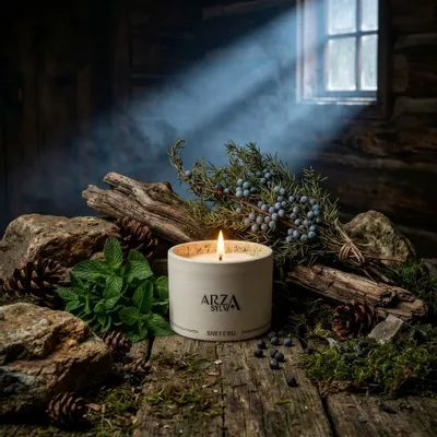 Bougies - Bougie de Luxe Parfumée Arza Sylva 140 g - SNEFERU