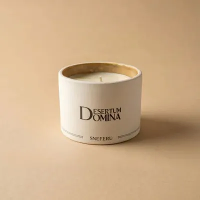 Bougies - Bougie de Luxe Parfumée Desertum Domina 140 g - SNEFERU