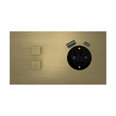 Recessed lighting - LIGHT AND BUTTON | SQUARE BUTTON - FEDE