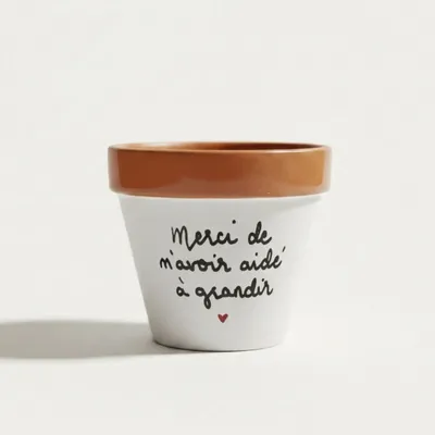 Vases - Pot de fleur, cache-pot Merci de m'avoir aidé à grandir - JOLI POT