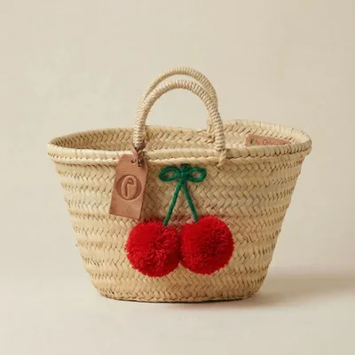 Cadeaux - 02 / Personnalisation Panier Nature Small - ORIGINAL MARRAKECH