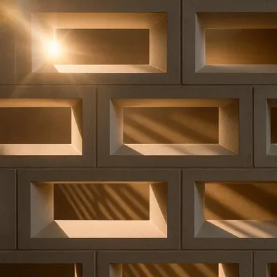 Objets de décoration - Revêtement mural Cobogó Rectangle - ACL - A CIMENTEIRA DO LOURO