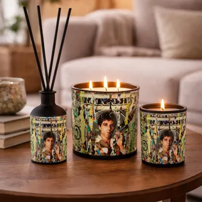 Candles - Scarface large scented candle - Design by Anne Mondy - ARTDECORIS