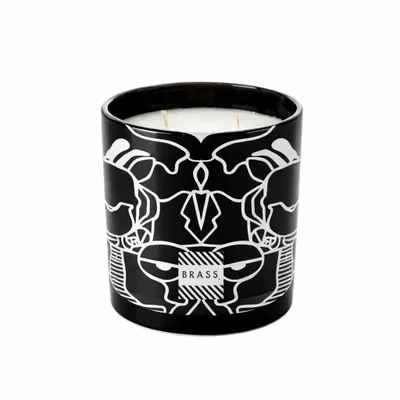 Candles - Black Misu Large Scented Candle - Design by BRASS - ARTDECORIS