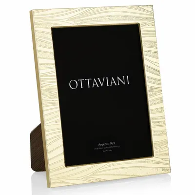 Design objects - Photoframe Miro Silver "Il mare della vita gold" - OTTAVIANI