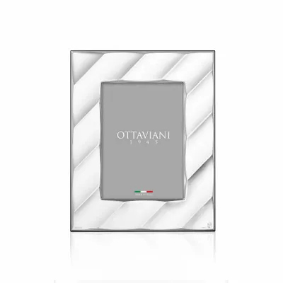 Design objects - Photoframe with silver "Tie" - OTTAVIANI