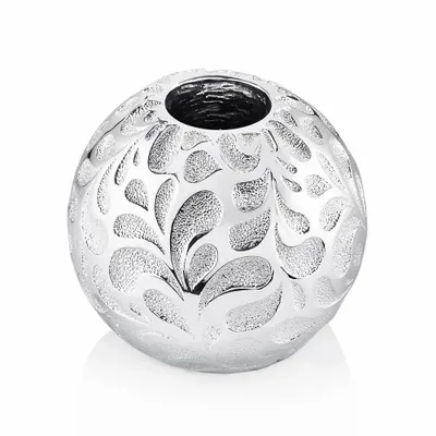 Design objects - Vase with silver "Damascus" - OTTAVIANI