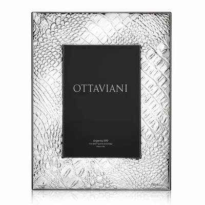 Design objects - Photoframe miro-silver "Crocodile" - OTTAVIANI