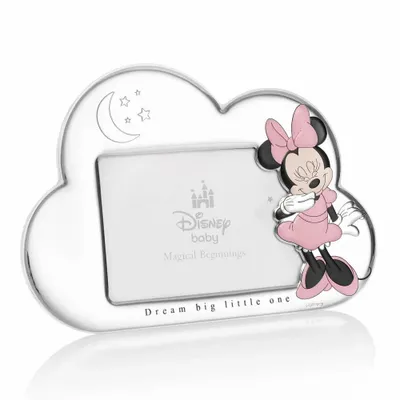 Design objects - Photoframe Miro Silver Disney collection "Minnie little cloud" - OTTAVIANI