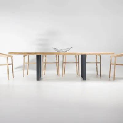 Tables Salle à Manger - Table BRIDGE en chêne - ITALCOLLECTIONS