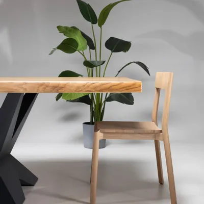 Chaises - Chaise UDINE naturelle - ITALCOLLECTIONS