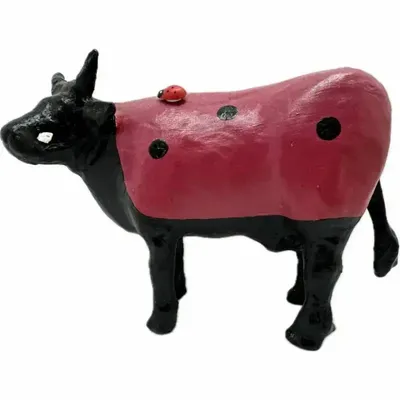 Objets design - Vache décorative la COWccinelle - COWccinelle 4 - VACHES ET COMPAGNIE
