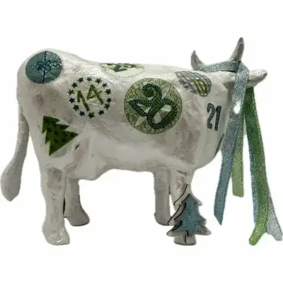Objets design - Vache décorative la COW de l'Avent - VACHES ET COMPAGNIE