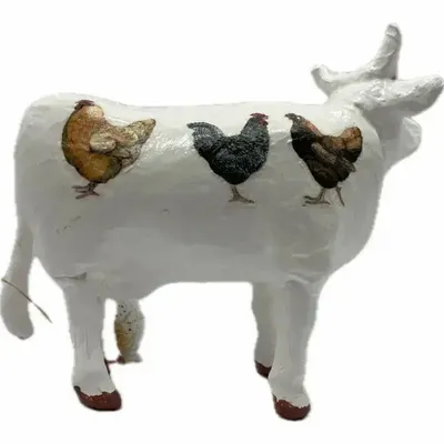 Objets design - Vache décorative la COWcotte - VACHES ET COMPAGNIE