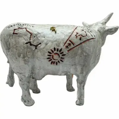 Objets design - Vache décorative l'HorosCOWpe - Sagittaire - VACHES ET COMPAGNIE