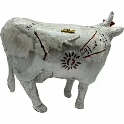 Objets design - Vache décorative l'HorosCOWpe - Bélier - VACHES ET COMPAGNIE