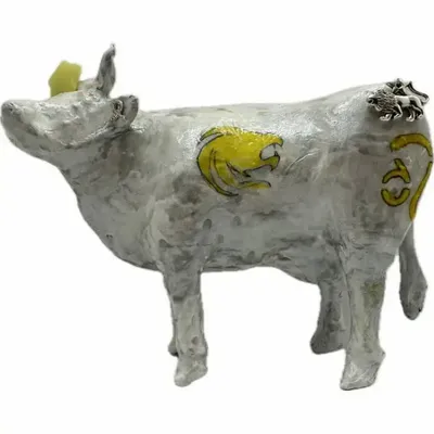 Objets design - Vache décorative l'HorosCOWpe - Lion - VACHES ET COMPAGNIE