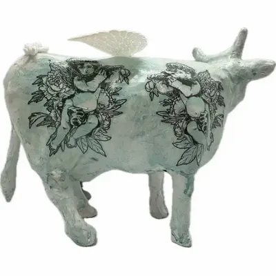 Objets design - Vache décorative la ConCOWrdance - VACHES ET COMPAGNIE