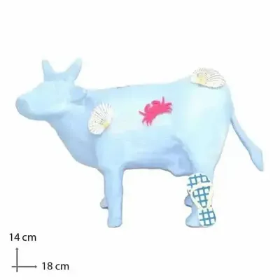 Design objects - Decorative cow COWquillage - VACHES ET COMPAGNIE