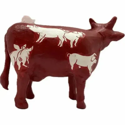 Objets design - Vache décorative la COWchon - VACHES ET COMPAGNIE