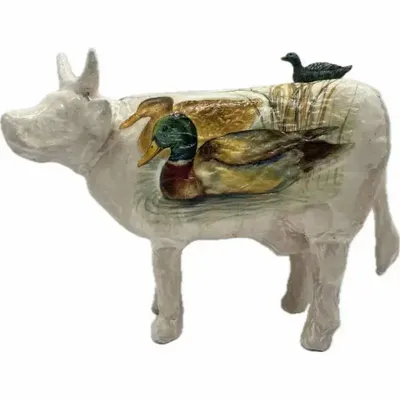 Objets design - Vache décorative la COWlvert - VACHES ET COMPAGNIE