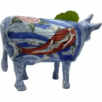 Objets design - Vache décorative la Carpe COWï - VACHES ET COMPAGNIE