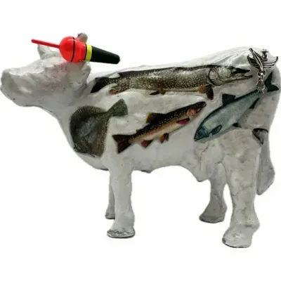 Objets design - Vache décorative la PisciCOWle - VACHES ET COMPAGNIE