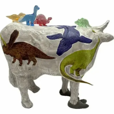Objets design - Vache décorative la COWrythosaurus - VACHES ET COMPAGNIE