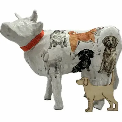 Objets design - Vache décorative la COWriace - VACHES ET COMPAGNIE