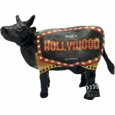 Objets design - Vache décorative la COWllywood - VACHES ET COMPAGNIE