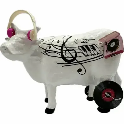 Design objects - Decorative cow the SCOWpitone - VACHES ET COMPAGNIE