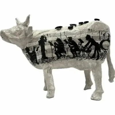 Design objects - Decorative Cow Orchestra COWlonne - VACHES ET COMPAGNIE