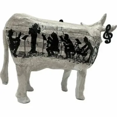 Design objects - Decorative Cow Orchestra COWlonne - VACHES ET COMPAGNIE