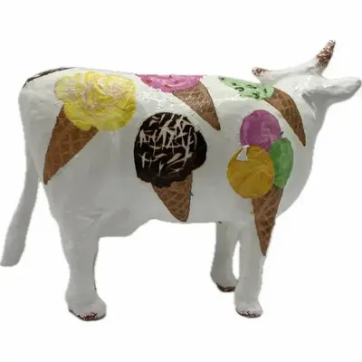 Design objects - Decorative Ice COWrnet Cow - VACHES ET COMPAGNIE