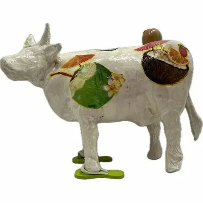 Objets design - Vache décorative la PinaCOWlada - VACHES ET COMPAGNIE