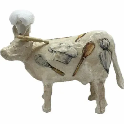 Design objects - Decorative cow the COWrdon blue - VACHES ET COMPAGNIE