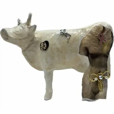 Objets design - Vache décorative la GynéCOW - VACHES ET COMPAGNIE