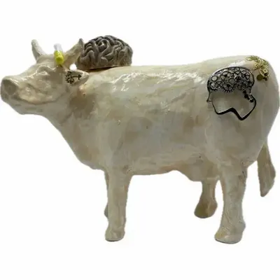 Objets design - Vache décorative la PsyCOW - VACHES ET COMPAGNIE