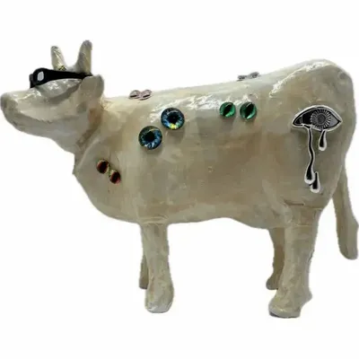 Design objects - Decorative cow the COWrnée - VACHES ET COMPAGNIE